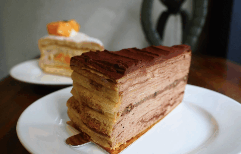 D23 Coffee 千層派