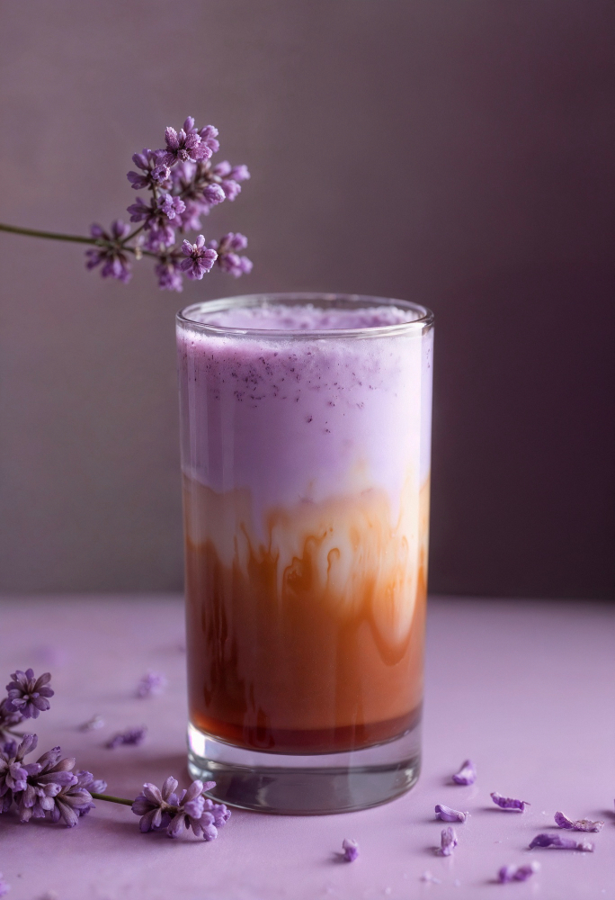 Lavender Latte｜圖片來源：freepik