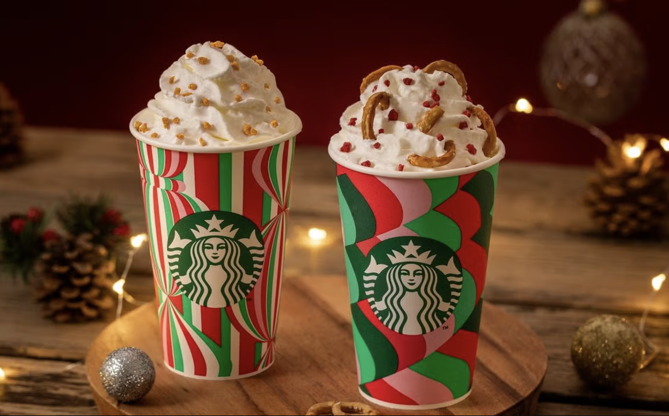 星巴克-太妃核果風味那堤｜圖片來源：星巴克