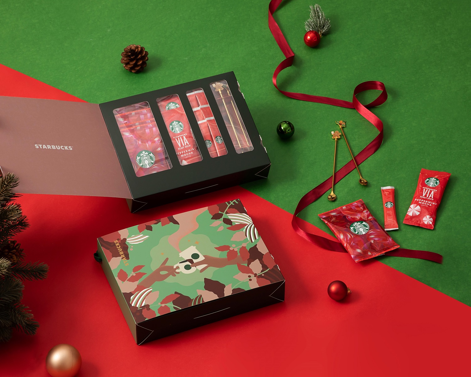 星巴克聖誕綜合咖啡豆禮盒｜圖片來源：星巴克