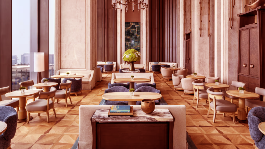 閒逸廊｜圖片來源：深圳前海華僑城瑞吉酒店官網