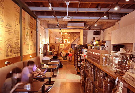 NOTCH咖啡 本町店(重慶南路) 店內環境｜圖片來源：Google Map