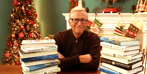 比爾蓋茲2025冬季推薦書單｜圖片來源：數位時代