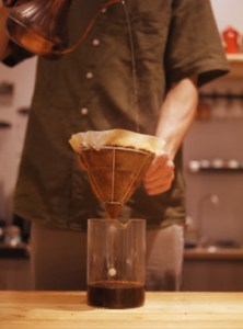 「松屋式」咖啡沖煮法|圖片來源：燃木珈琲